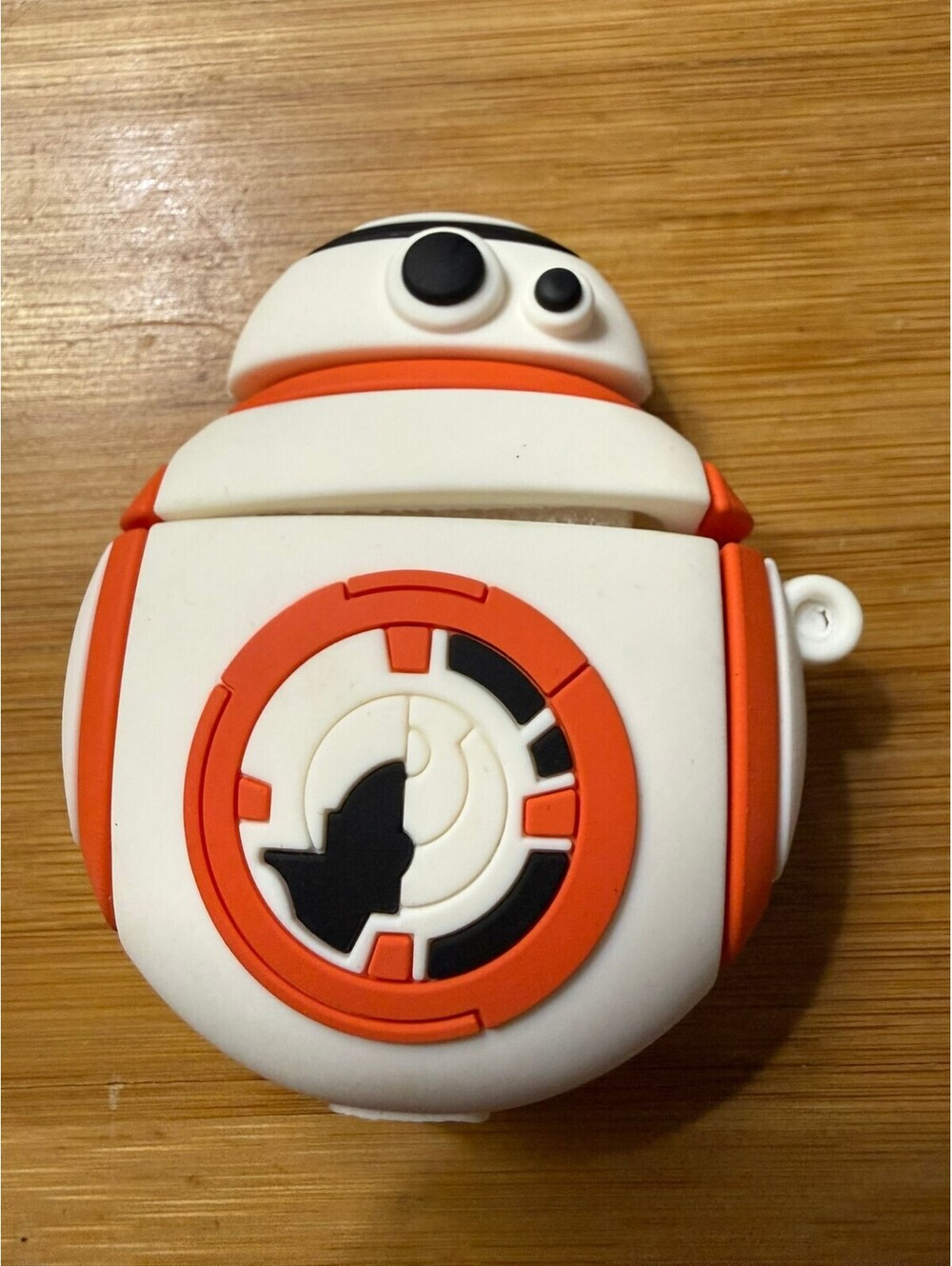 BB-8 Silicone Star Wars Keychain Airpods gen 1 -2 case or bag charm